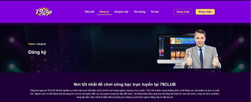 Vào trang web và  tạo account mới